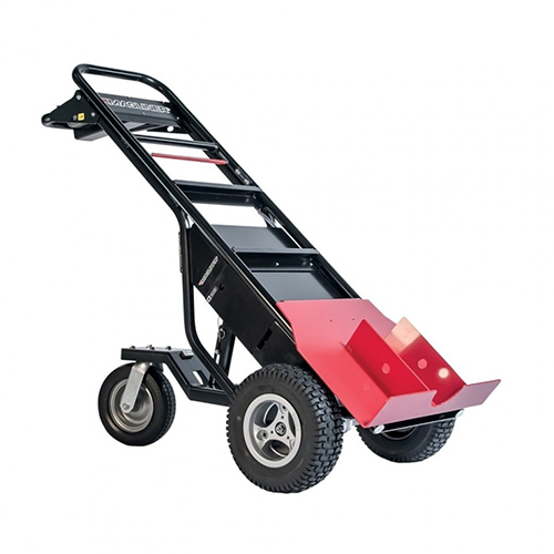 Magliner Motorized Hand Truck with Pneumatic Tires and Tent Pole Pusher - MHT75AC